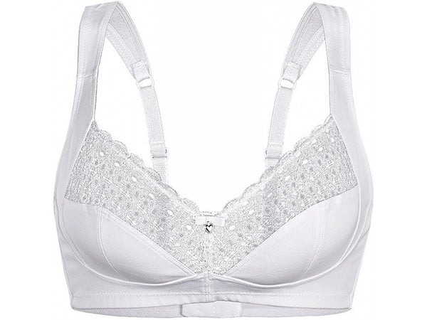 Мек сутиен без банели Sassa, бял