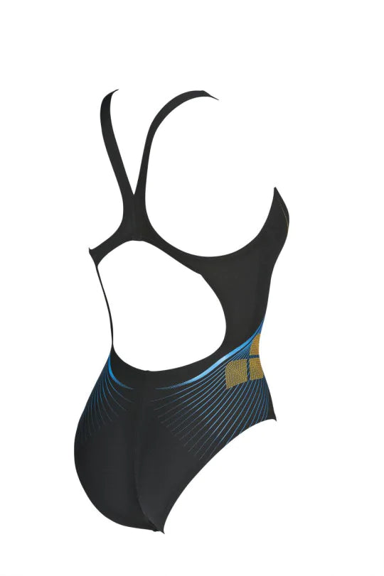 Women's one-piece swimsuit with UV protection Arena Poseidon