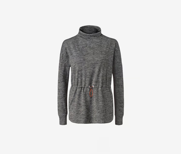 Дамски спортен суитчърт, сив