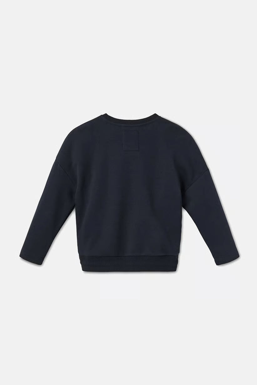 Set of 2 children's long-sleeved T-shirts, blue