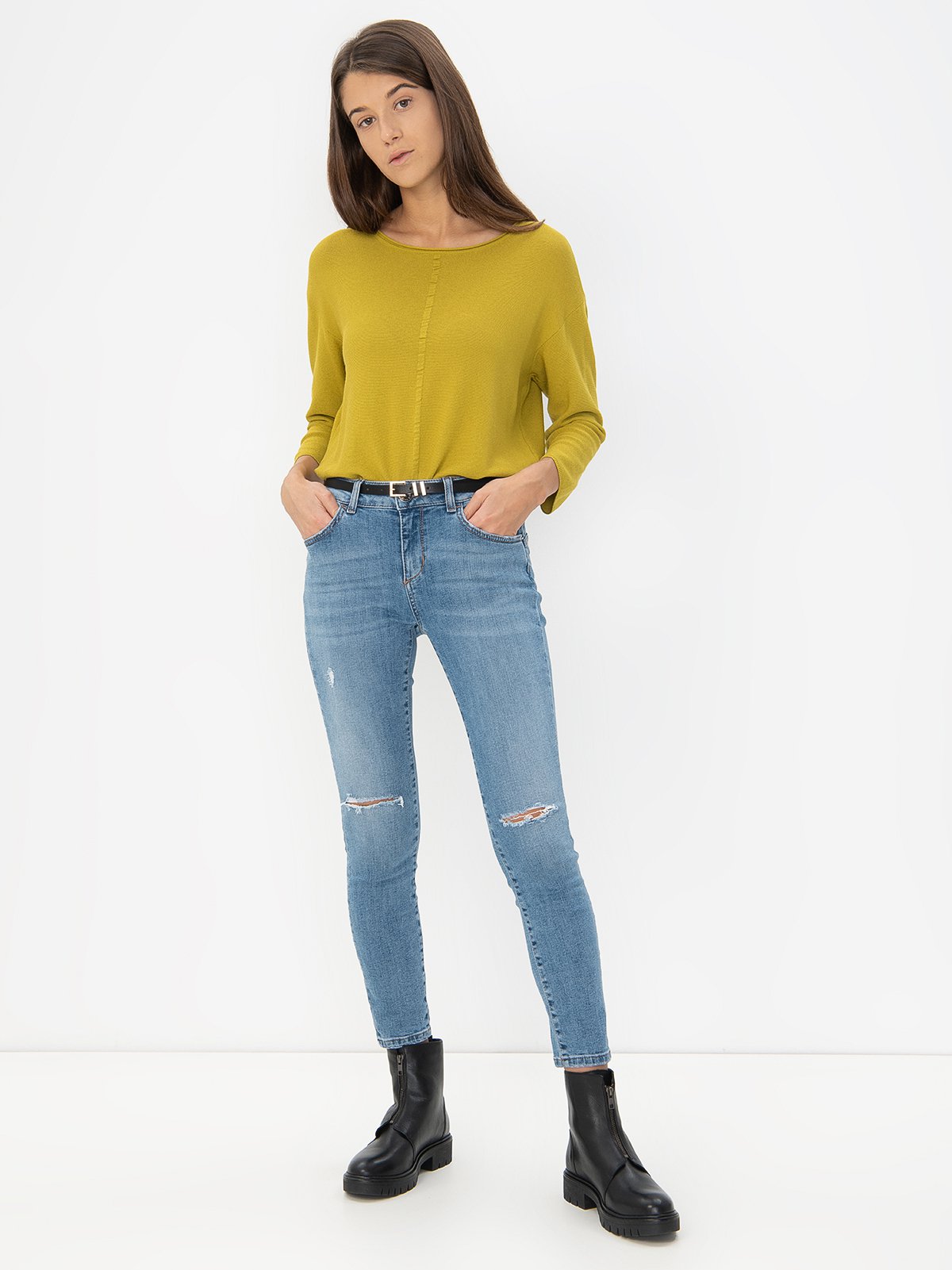 Дамски пуловер с 3/4 ръкави Betty Barclay