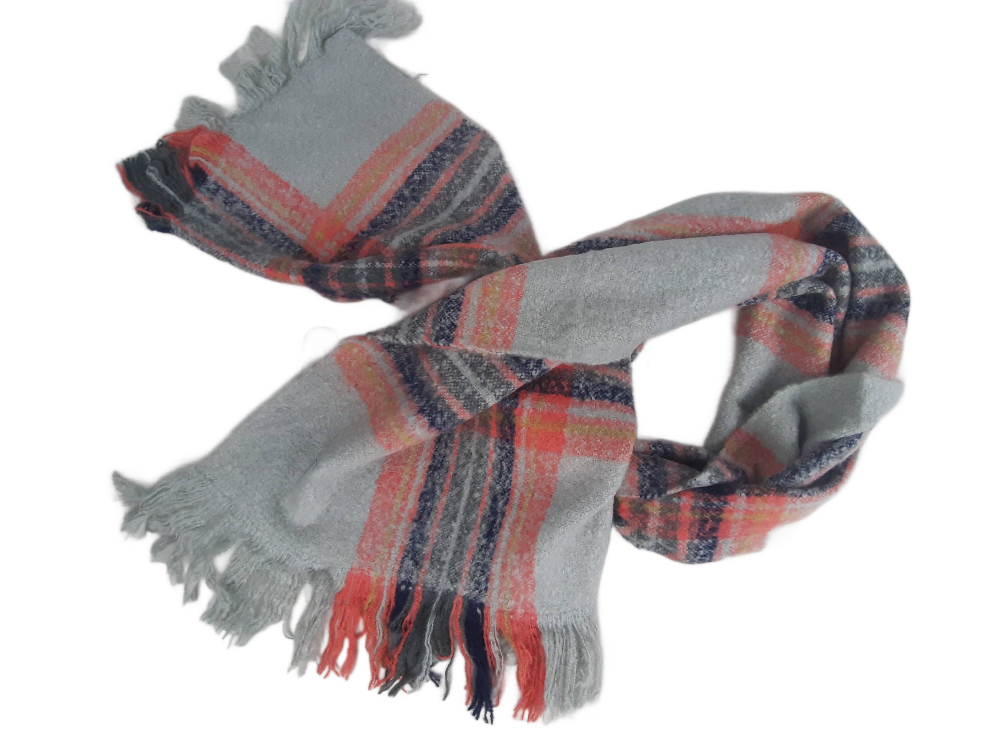 REPLAY Women's thick Autumn-Winter scarf, multi-colored