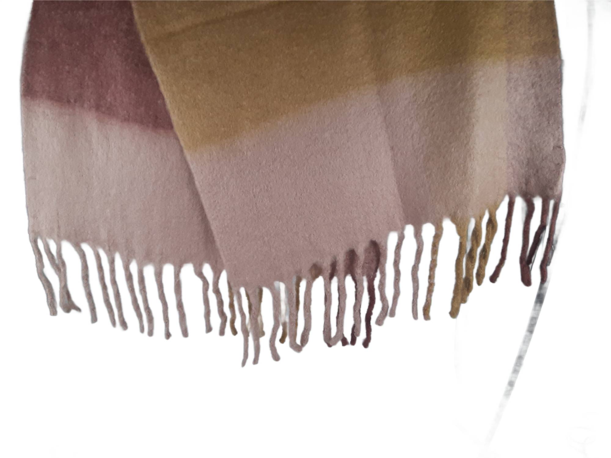 REPLAY Women's thick Autumn-Winter scarf, orange-yellow