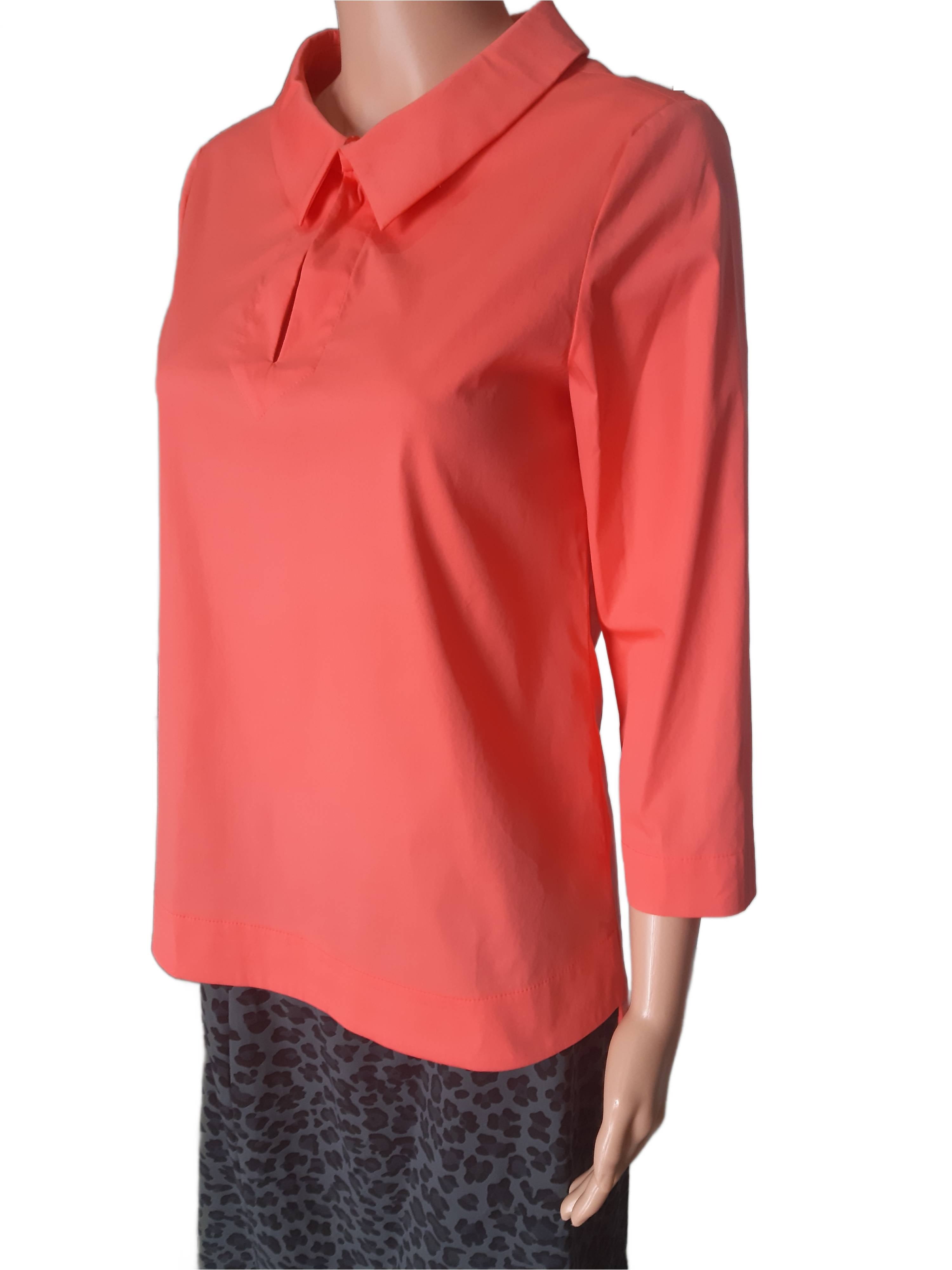 Елегантна памучна дамска блуза Riani, корал