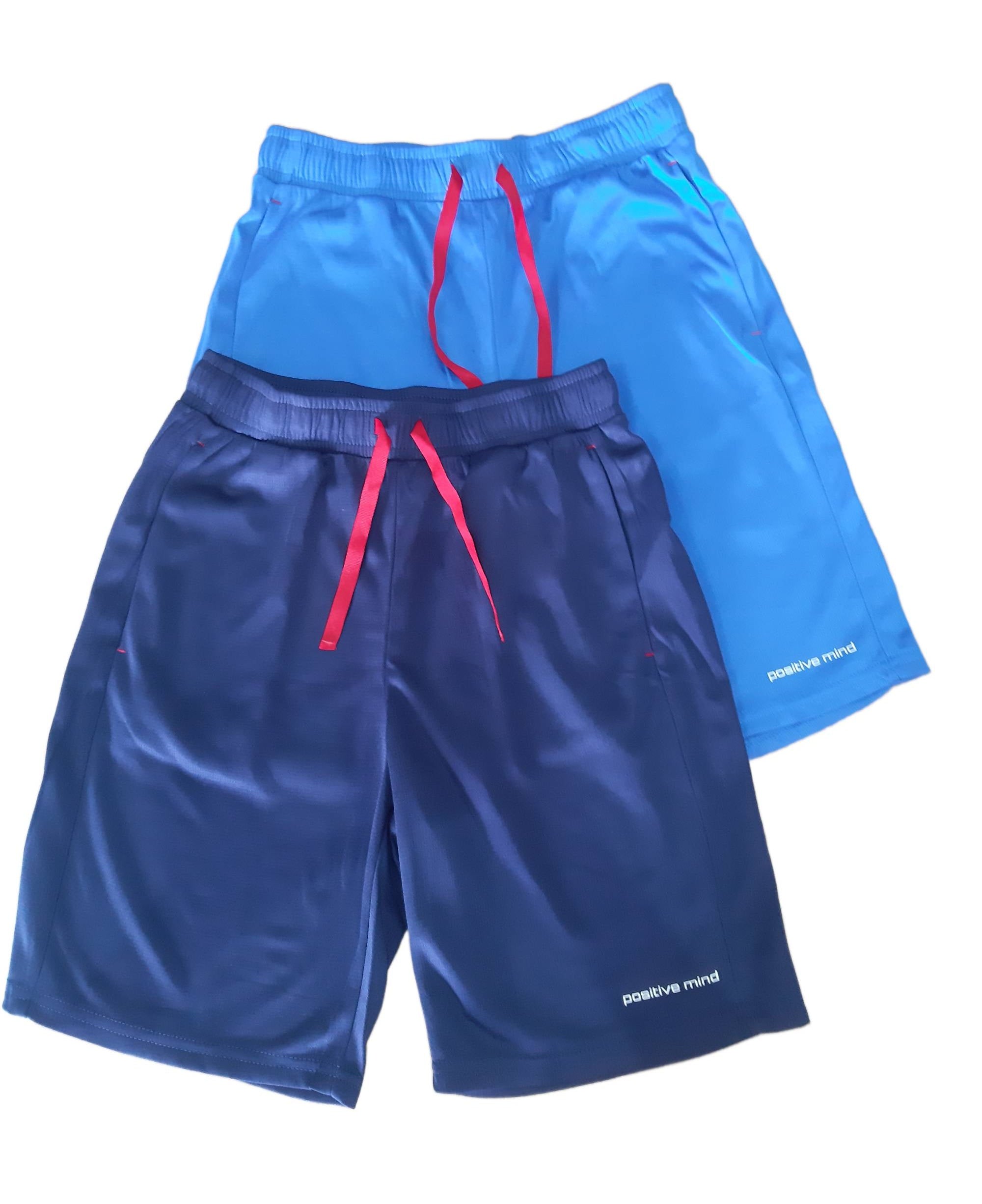 Set of children's shorts for boys, blue