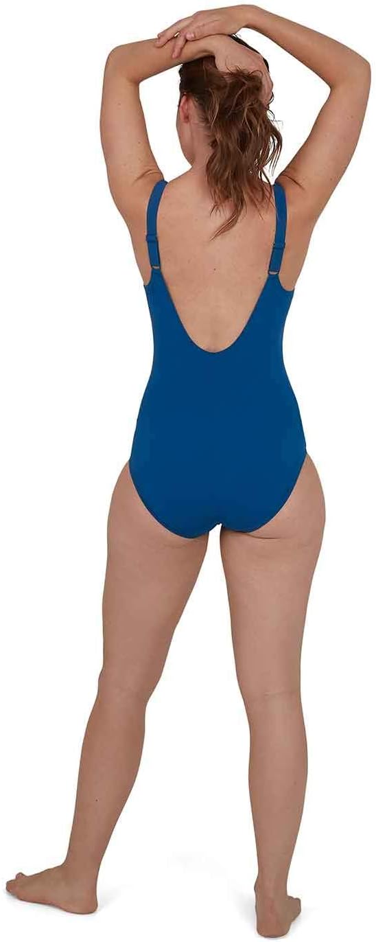 Speedo ContourLustre Printed Women's One-Piece Swimsuit