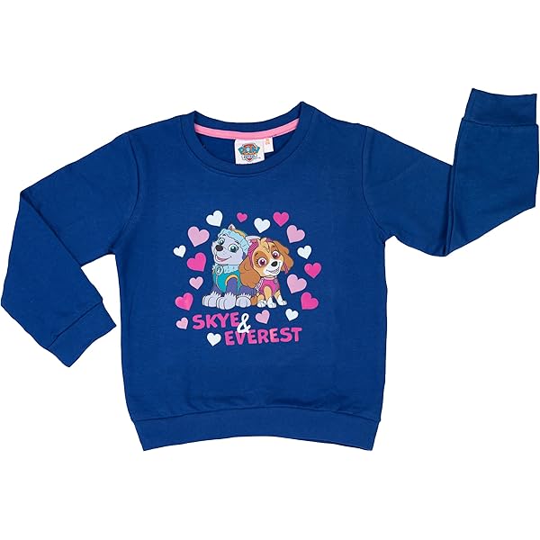 Paw Patrol Children's cotton blouse, blue with print
