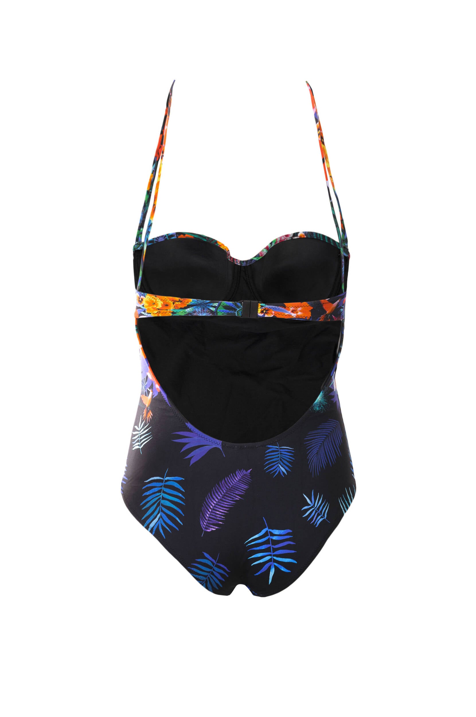 Desigual women's one-piece swimsuit with floral print