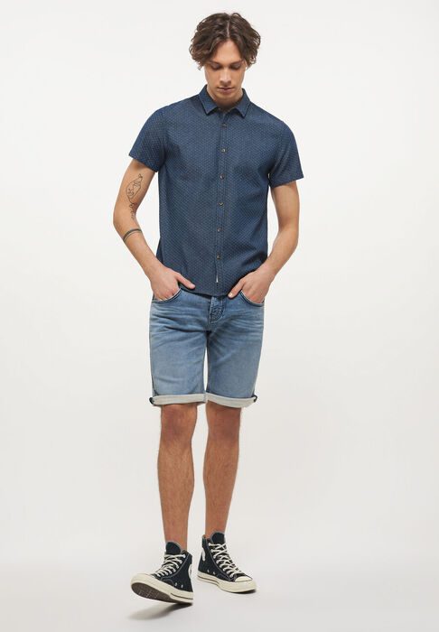 Мъжка риза с къс ръкав Mustang