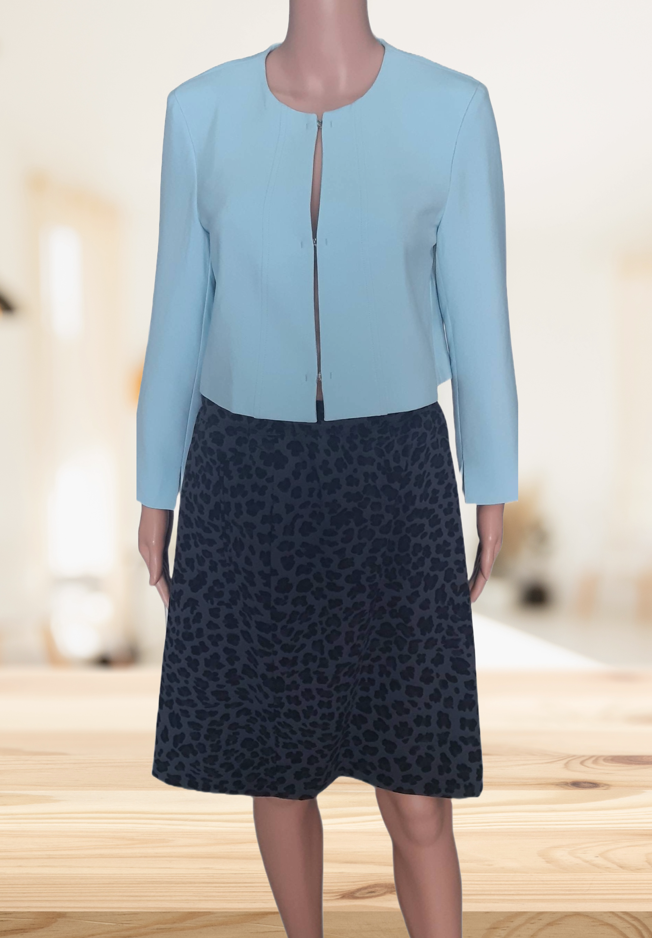 RIANI Women's short jacket, sky blue season 2025