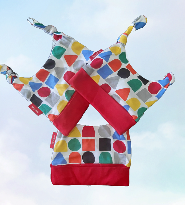 3 бр памучни бебешки шапки Tobby Tiger