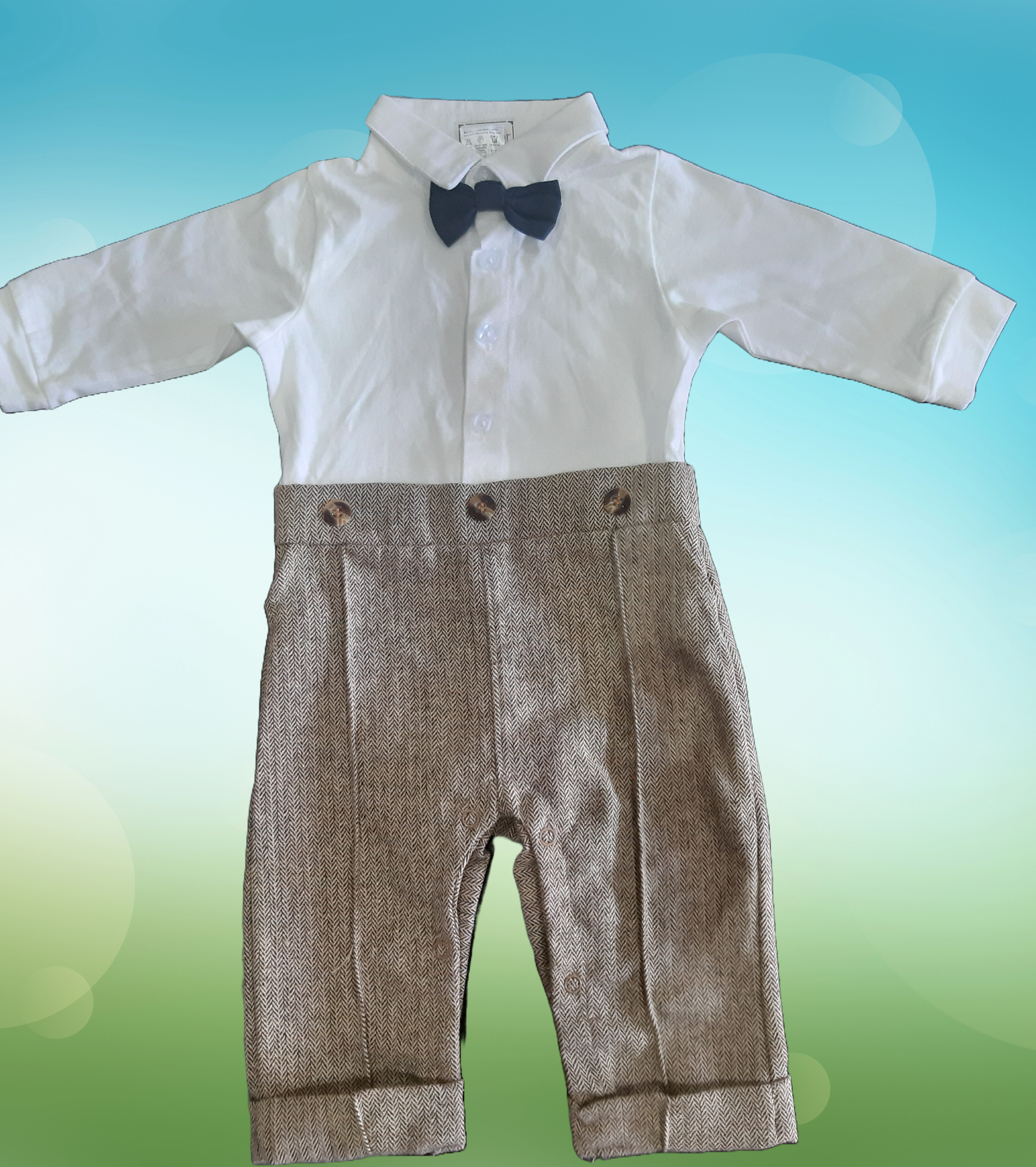 Kabeier Cotton jumpsuit for boy
