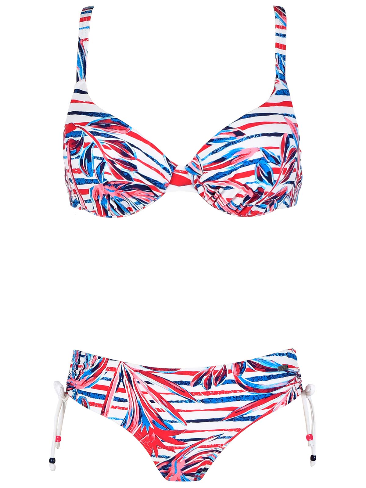 Women's swimsuit set Naturana Floral & Stripe