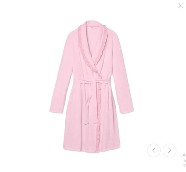 Дамски памучен ?
алат с декоративно обточване, розов, L 44/46