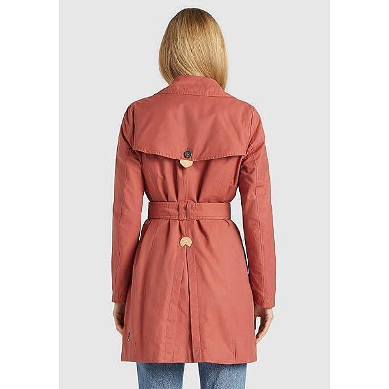 Дамски шлифер khujo Aurora всички сезони, червенокафяво, L