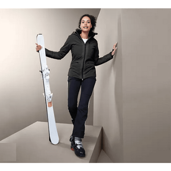 Дамско спортно ски/сноуборд спортно яке, черно, 34