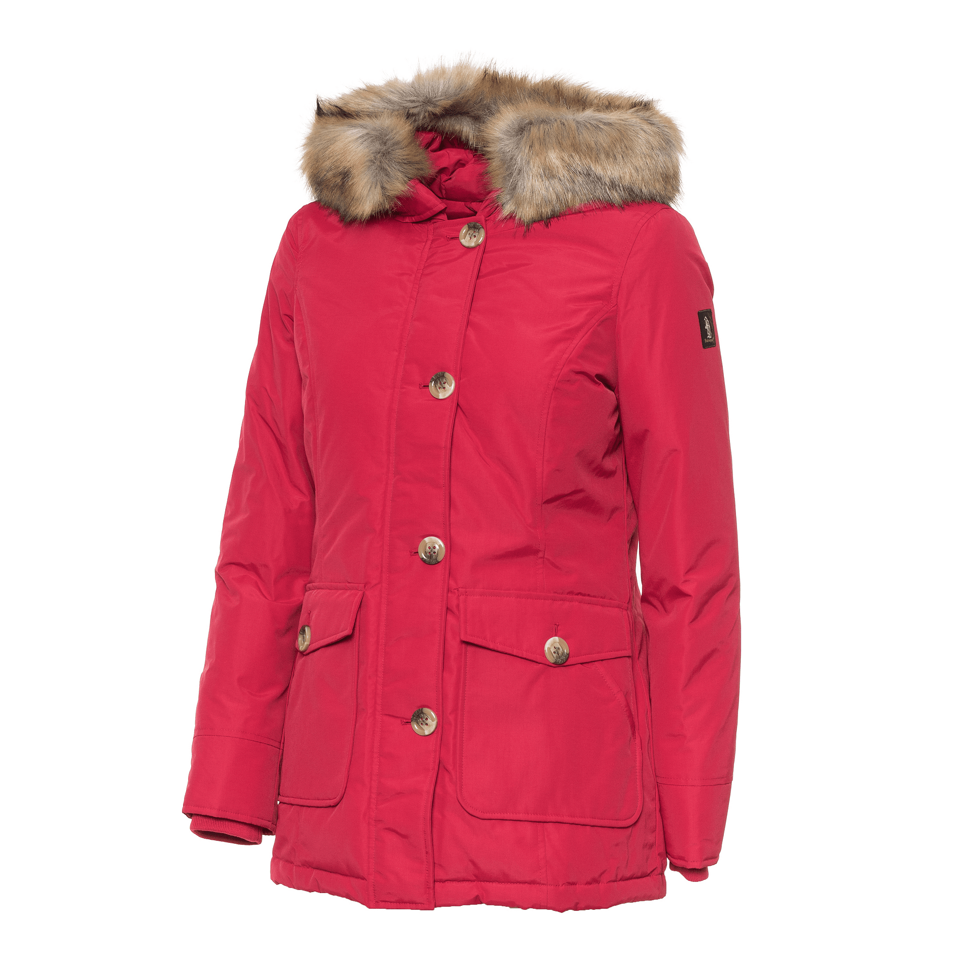 Дамско зимно ватирано яке REFRIGUE , червено, M