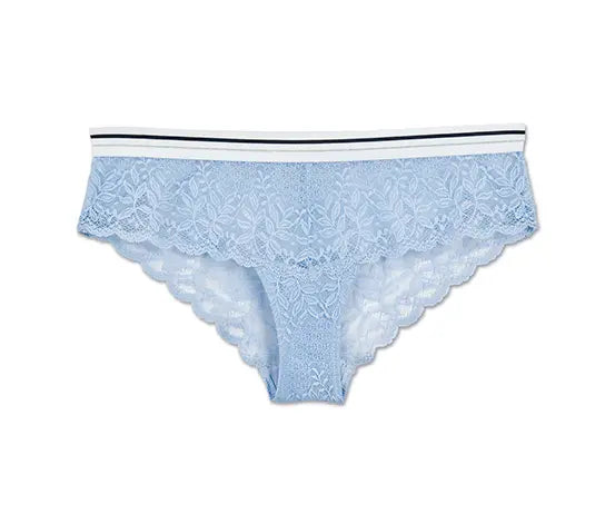 Дантелени бикини, сини