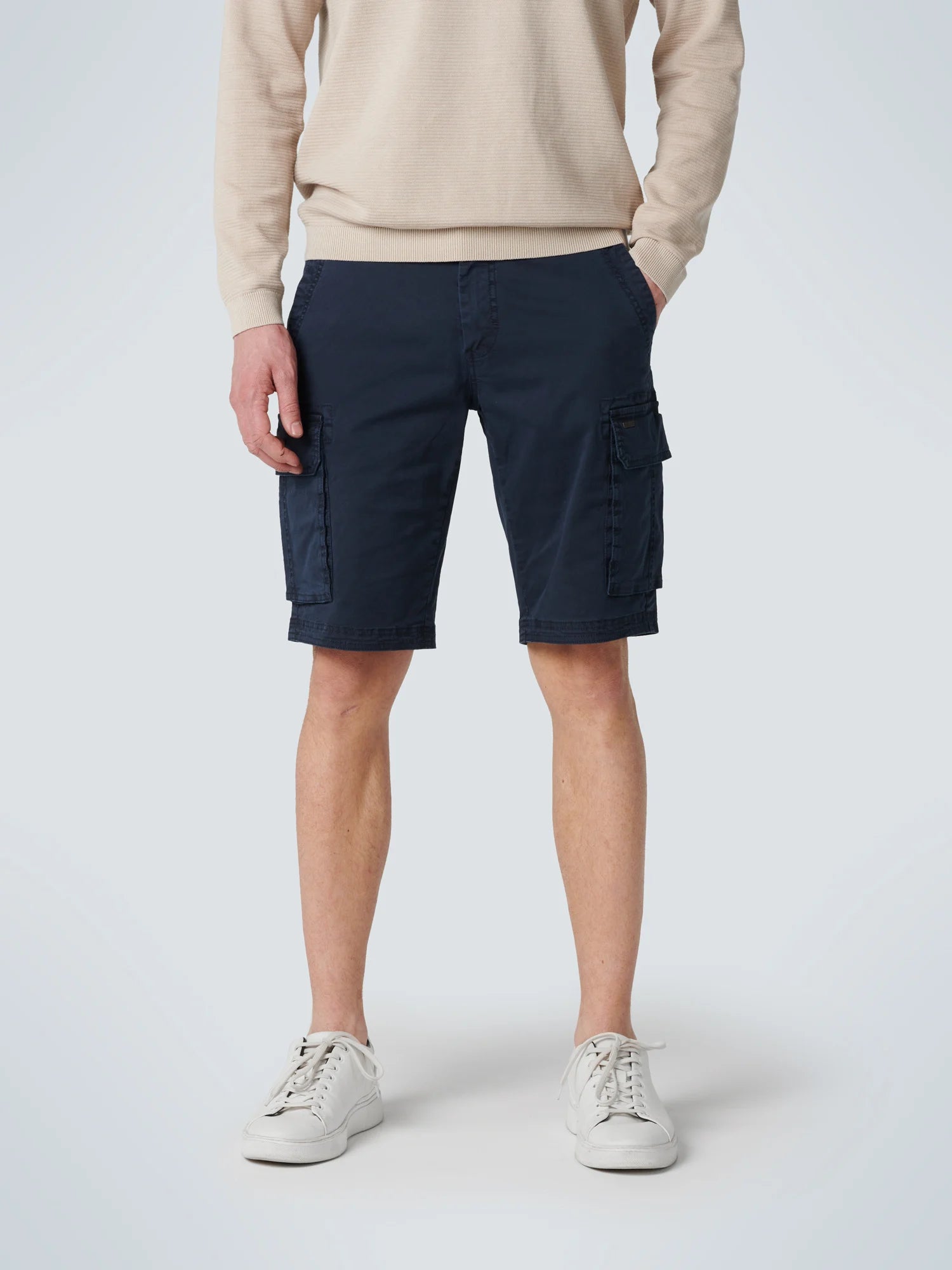 No Excess men's shorts – Cargo Stretch, navy blue