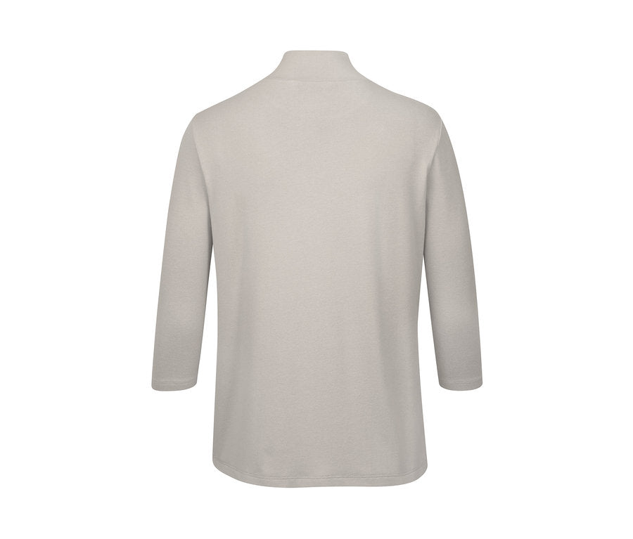 Дамска блуза с 3/4 ръкав, бежова