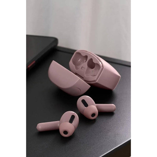 Безжични слушалки IN-EAR, розови
