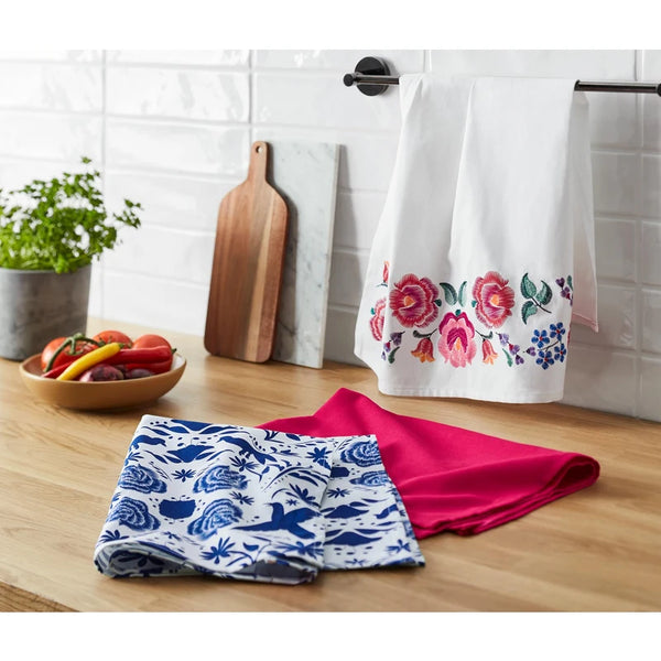 Комплект 3 броя абсорбиращи домакински кърпи, разноцветни