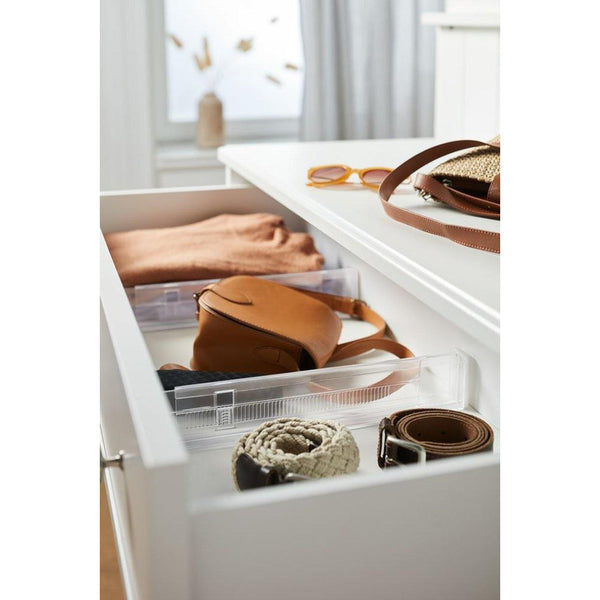 Комплект от 2 прозрачни разделителя за чекмедже