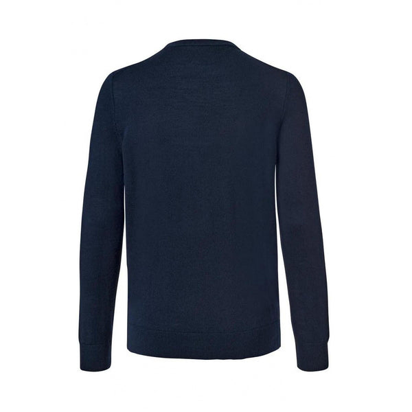 Мъжки кашмирен пуловер, тъмносин, L 52/54