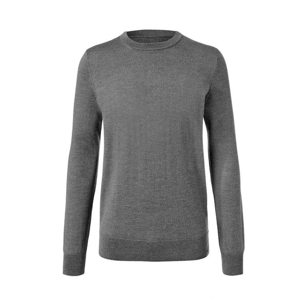 Класически мъжки вълнен пуловер, сив, XL