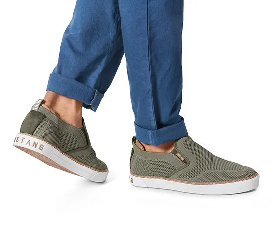 Мъжки спортни обувки, зелени, 45