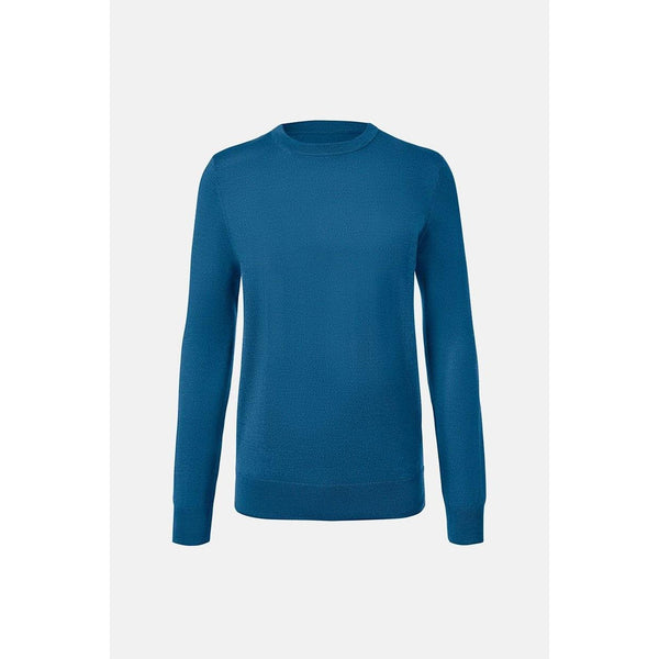 Мъжки памучен пуловер, син, XL