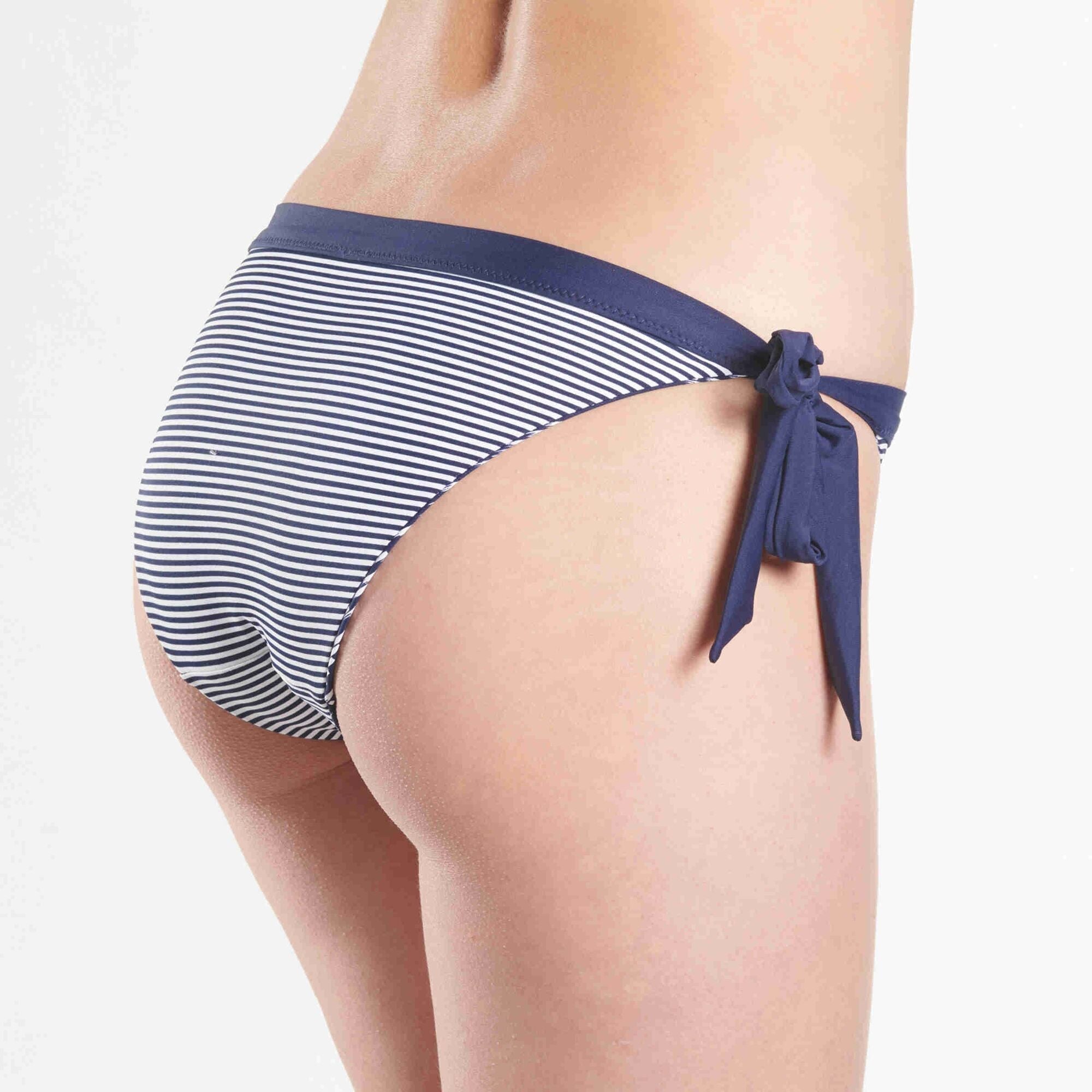 Aubade Coconut Groove Reversible Lace-Up Swimsuit Bottoms