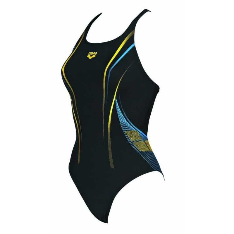 Women's one-piece swimsuit with UV protection Arena Poseidon