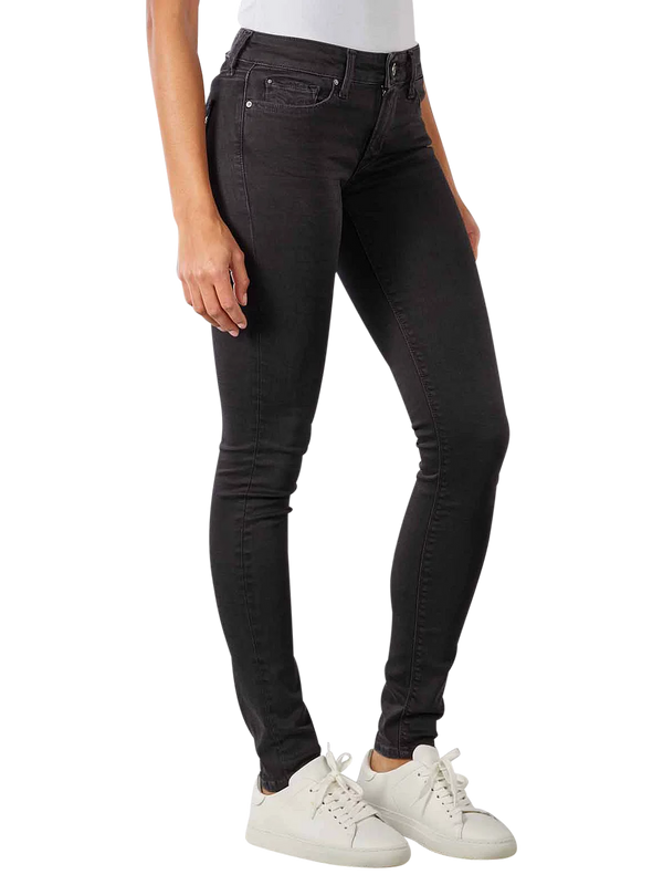 Дамски памучни дънки Replay New Luz, черни