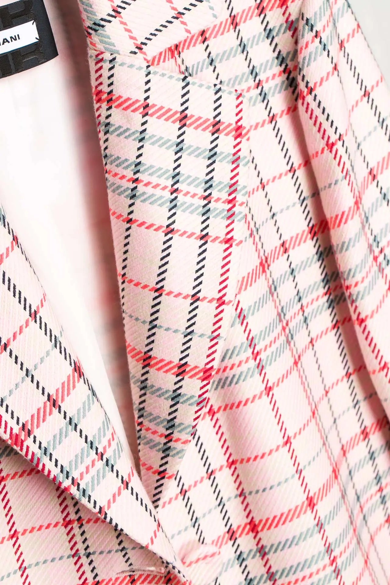 RIANI Дамско памучно карирано палто, нова колекция Зима 2025, 42