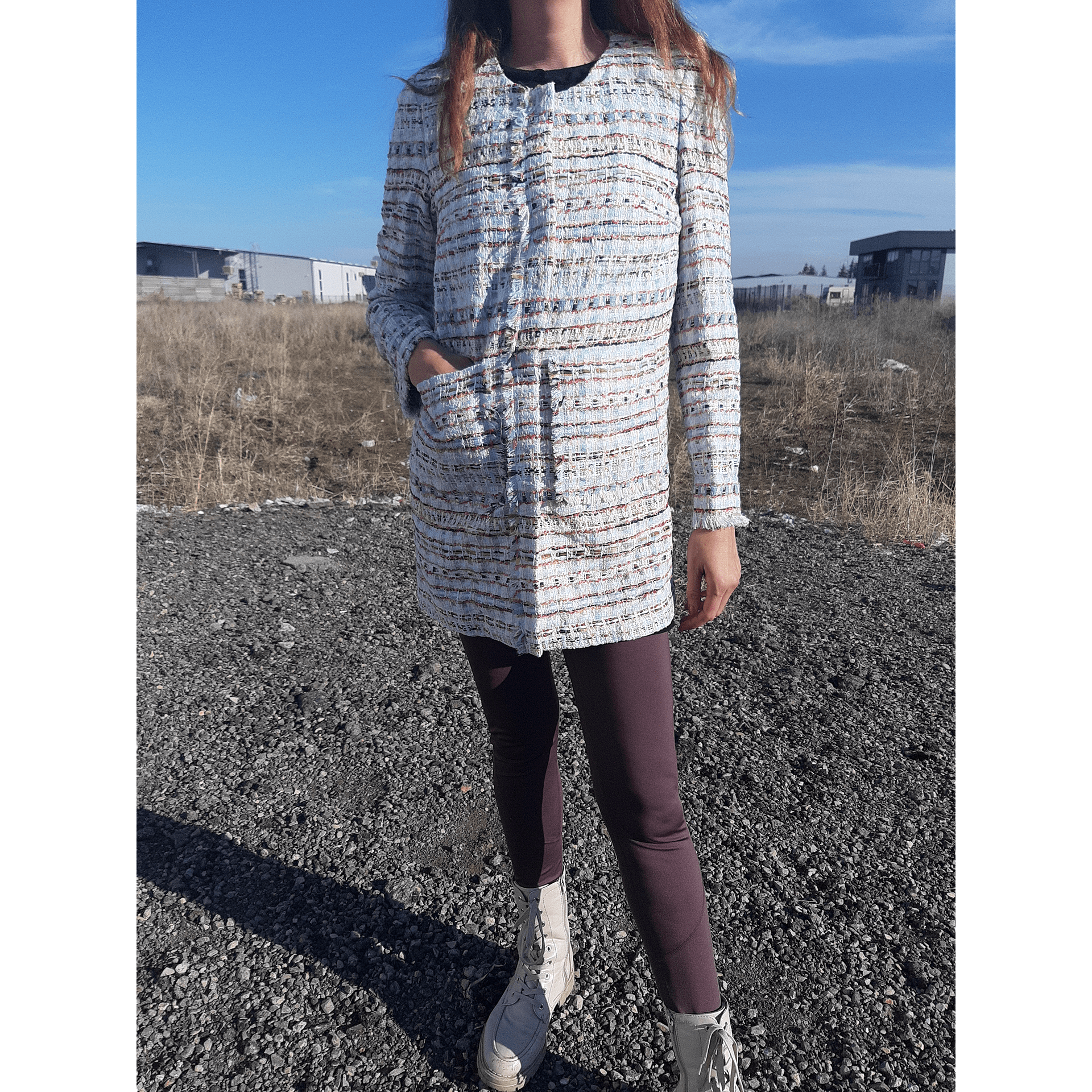 RIANI Дамско памучно сако, разноцветно, 36