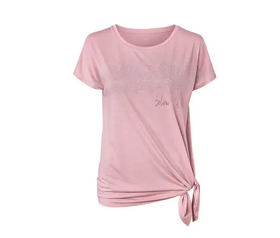 Спортна тениска, розова с апликация, XL 52/54