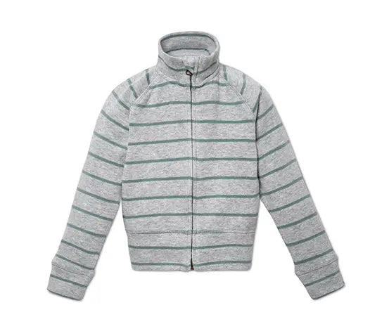 Спортна жилетка за момче и момиче, сива, 122/128