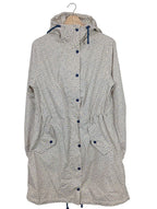 Women's thick poncho raincoat, dark blue, Unisex 