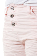 Women's cotton jeans Please, pink