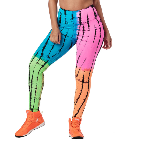 Дамски клин с висока талия и принт Zumba Dreamer