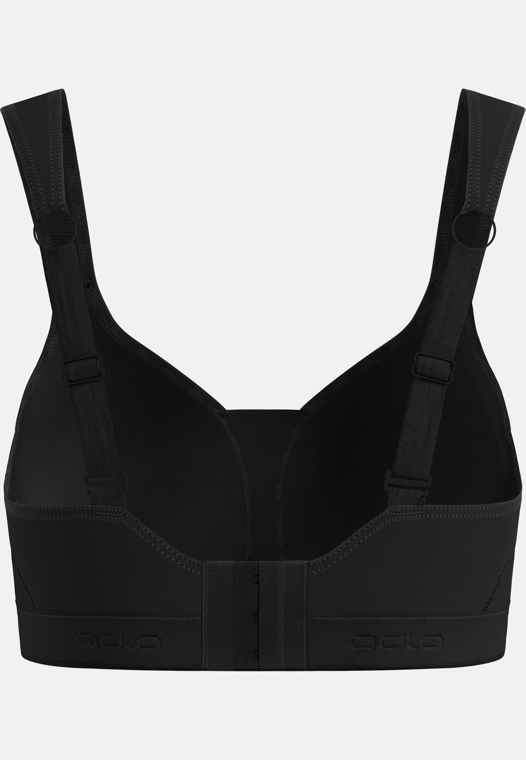 Дамски спортен сутиен с подплънки ODLO High support, черен