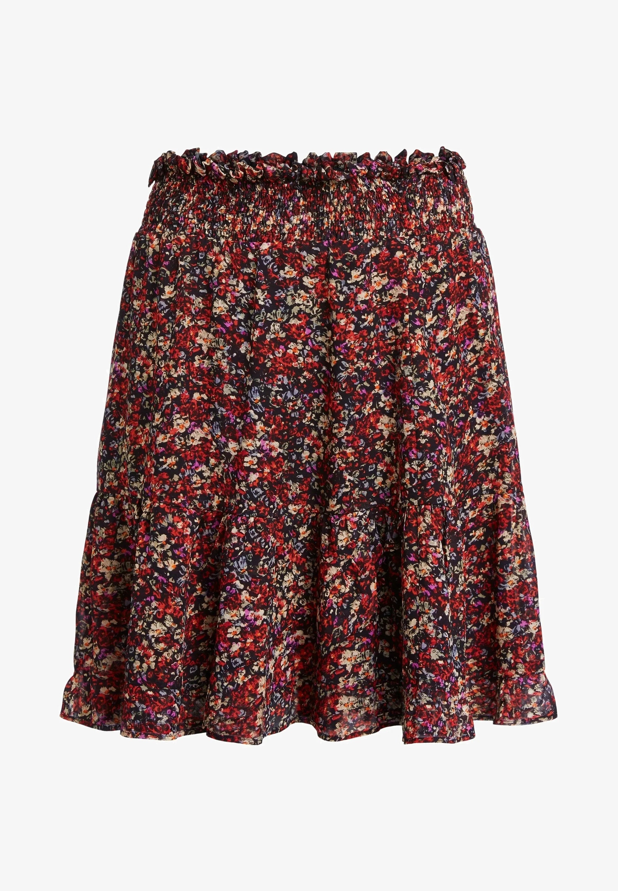 Summer colorful viscose skirt Set