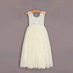 Bibihou Princess lace dress, ecru