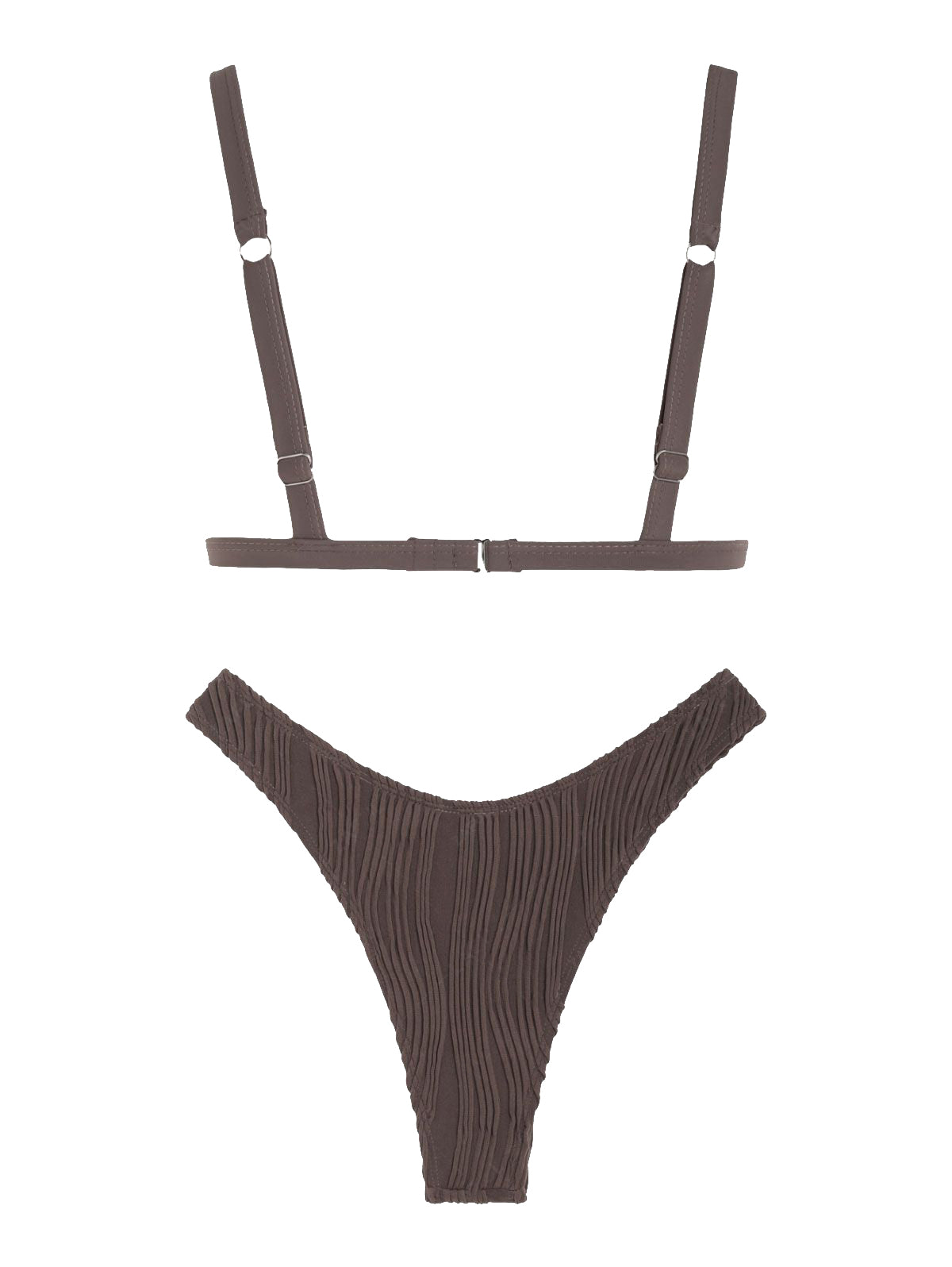 Zaful Two-piece swimsuit with embossed structure