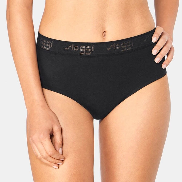 Комплект Дамски бикини Sloggi Maxi 79, бели и черни