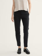 Women's trousers Tom Tailor Mia Slim, black