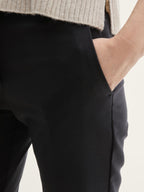 Women's trousers Tom Tailor Mia Slim, black