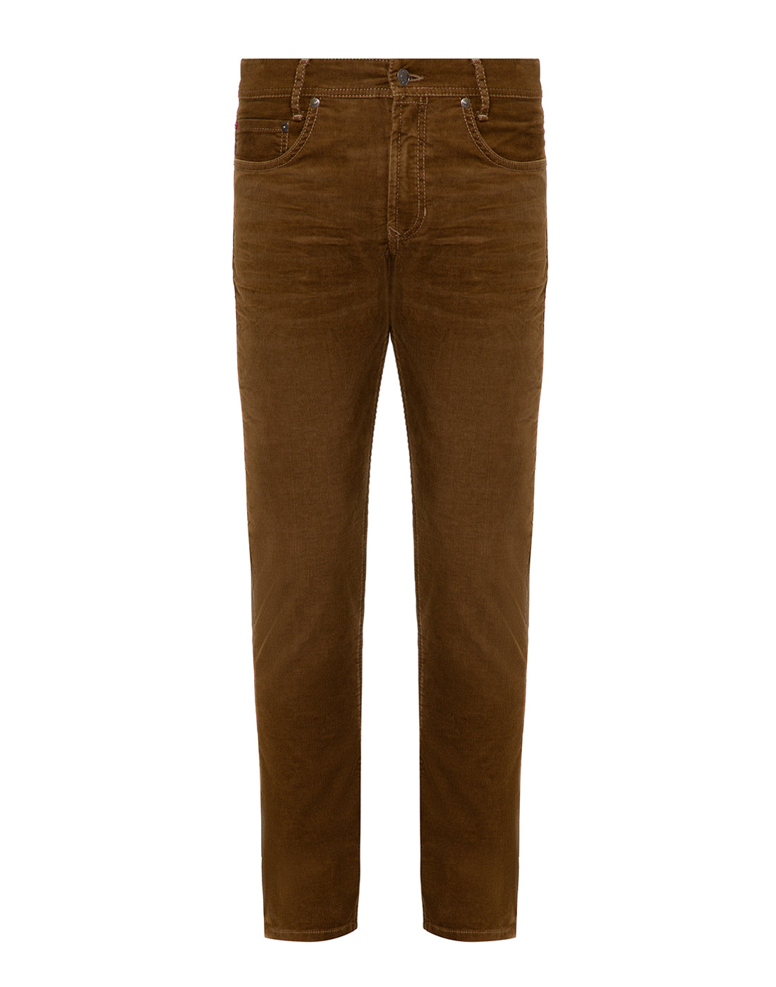 Men's velvet jeans MAC, brown