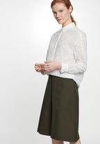 Seidensticker Women's mid-length skirt, green